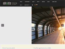 Tablet Screenshot of edvantis.com